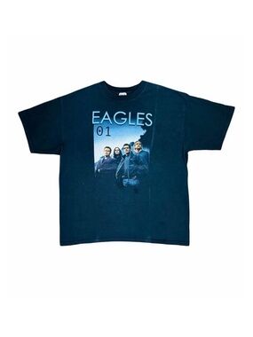 Vintage Anvil 2001 The Eagles Invesco Field @ Mile High Denver Tee - Size XL
